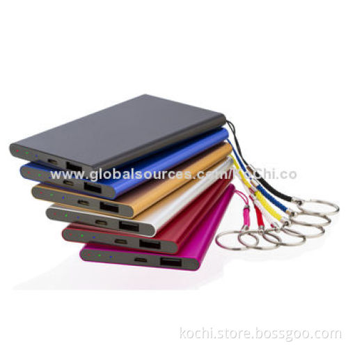 6000mAh Power Bank with Digital, 5.0V DC/1,000mA Input